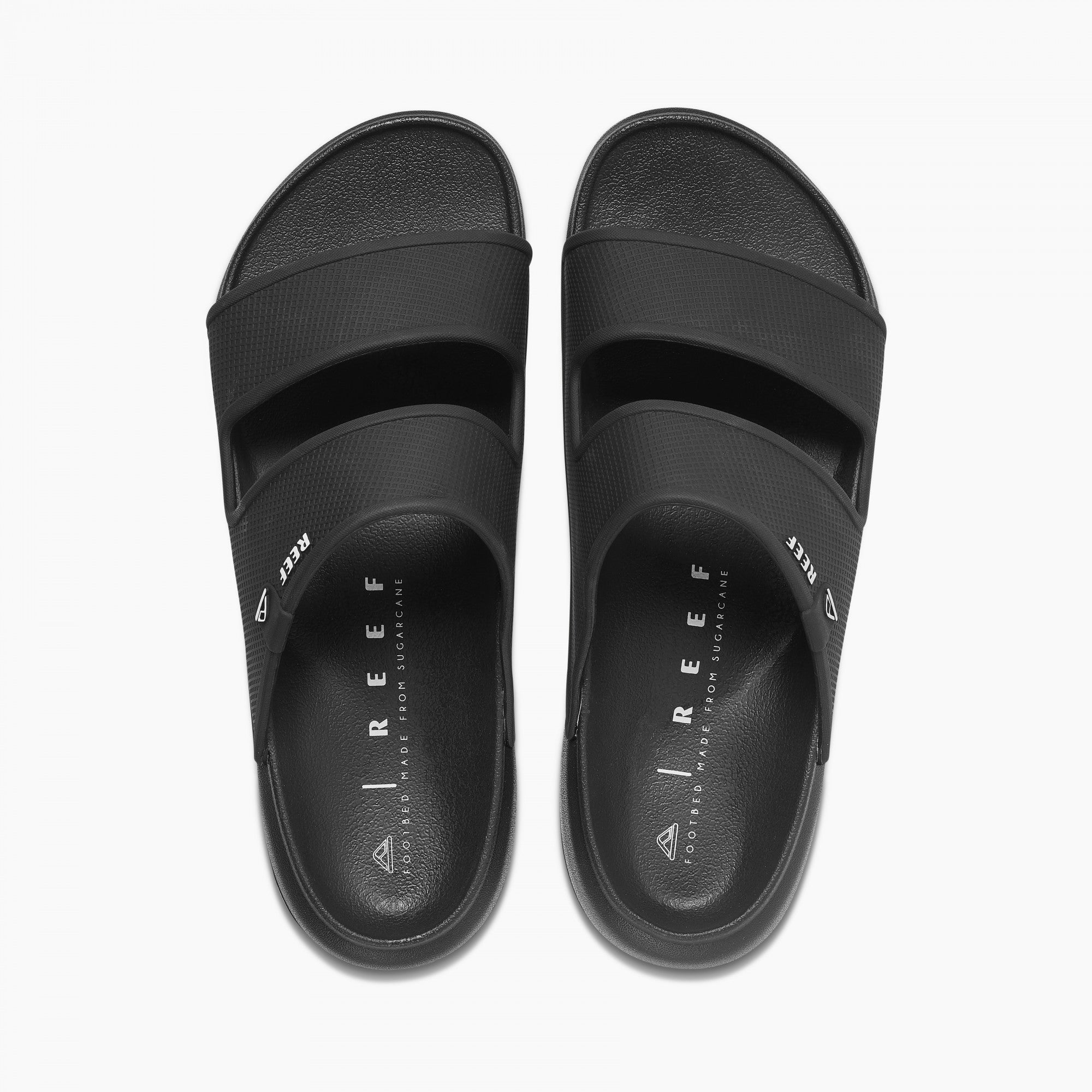 Reef Oasis Double Up Men\'s Water Friendly Sandals - Black - Top