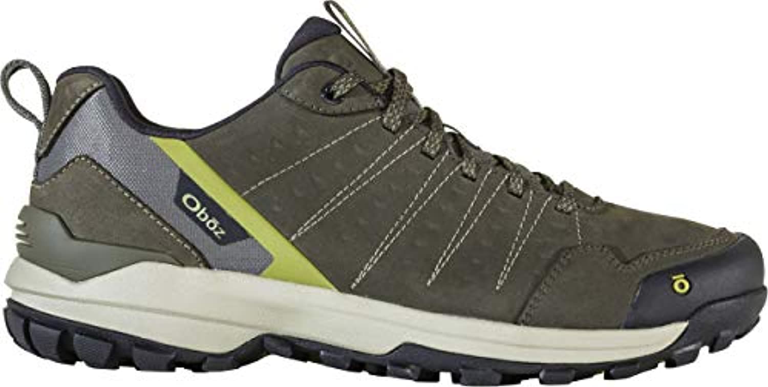 Oboz Sypes Low Leather Waterproof Men's Shoe - Loden