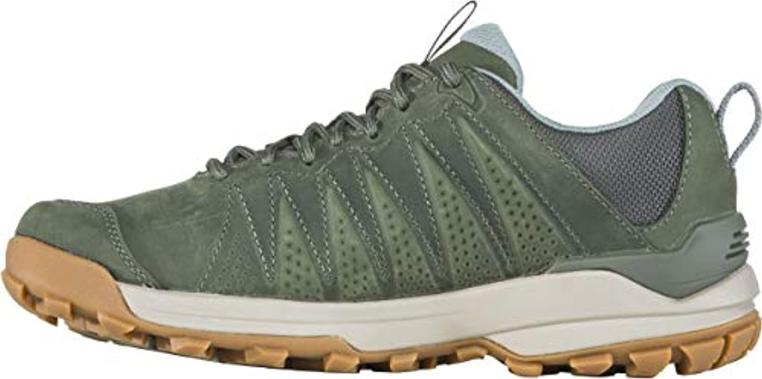 Oboz Sypes Low Leather Waterproof Women's Shoe - Thyme