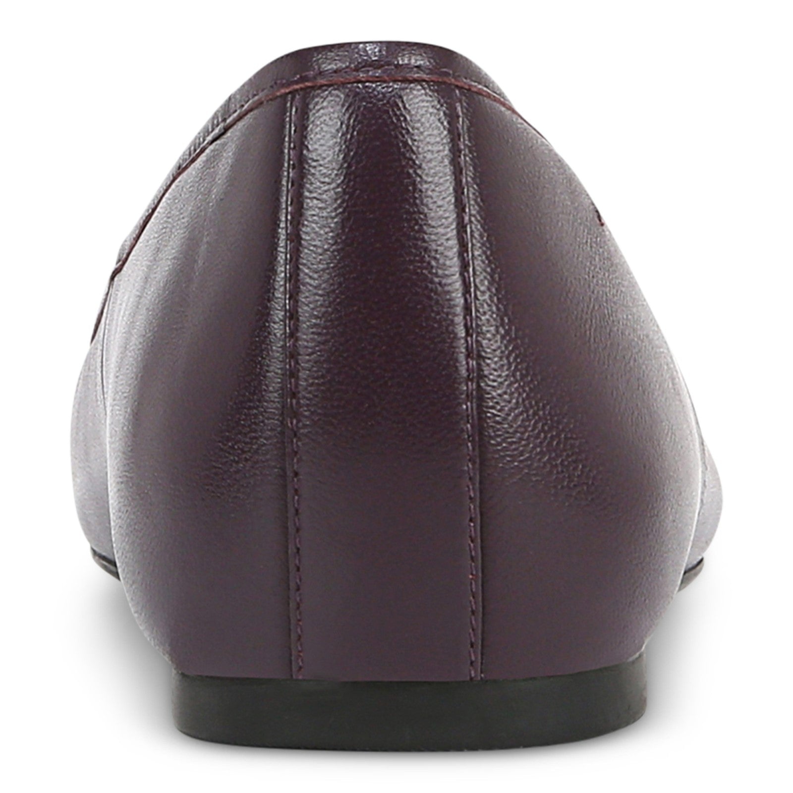 Vionic Orinda Women's Square Toe Ballet Flat - Winter Plum - Back