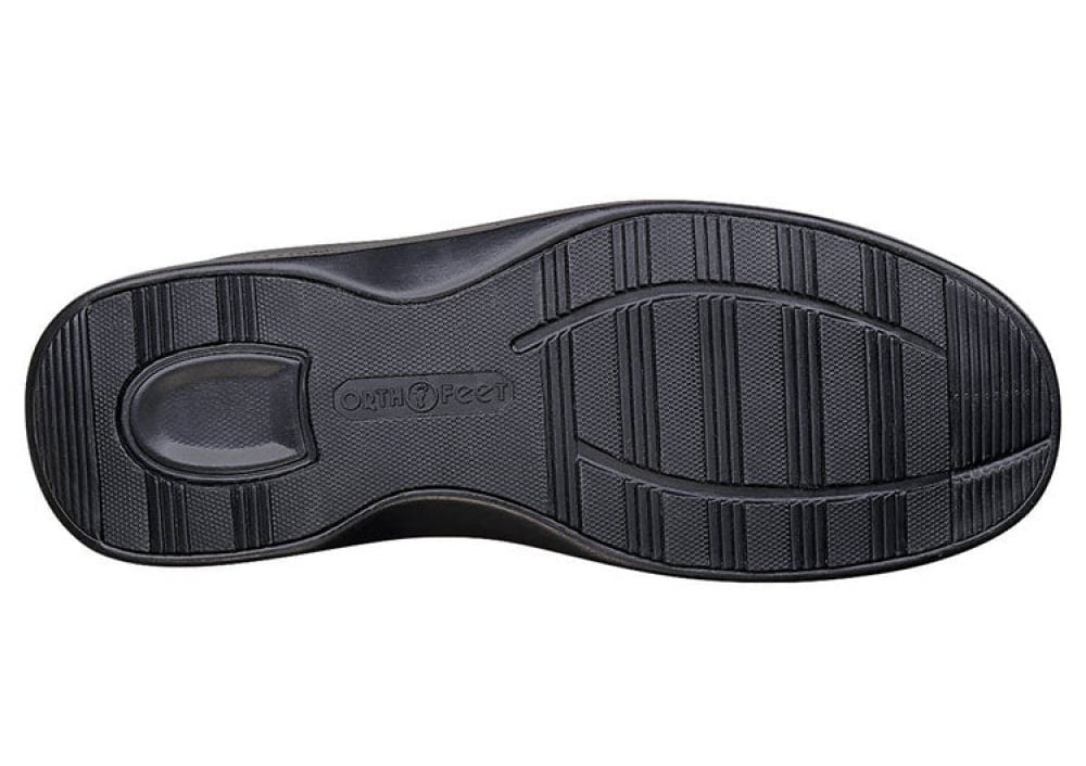 OrthoFeet Avery Island Men's Casual - Black - 5