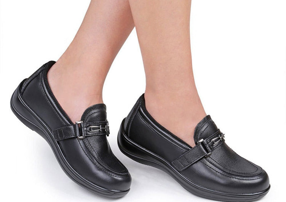 OrthoFeet Chelsea Women's Dress - Black - 2
