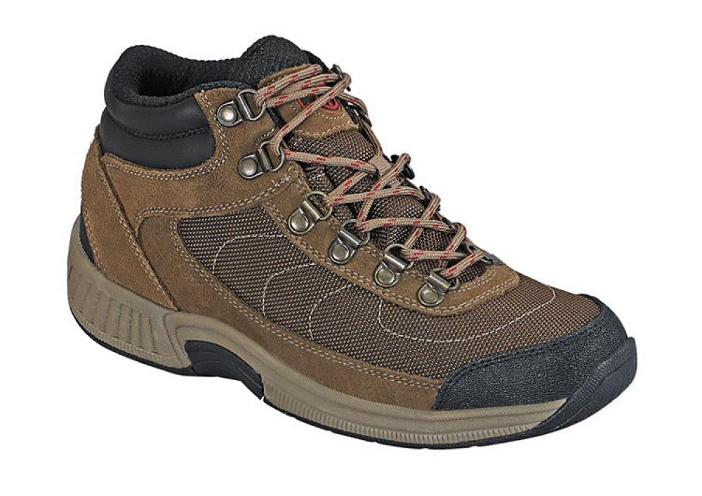 Orthofeet Delta Waterproof supportive walking shoe in Brown