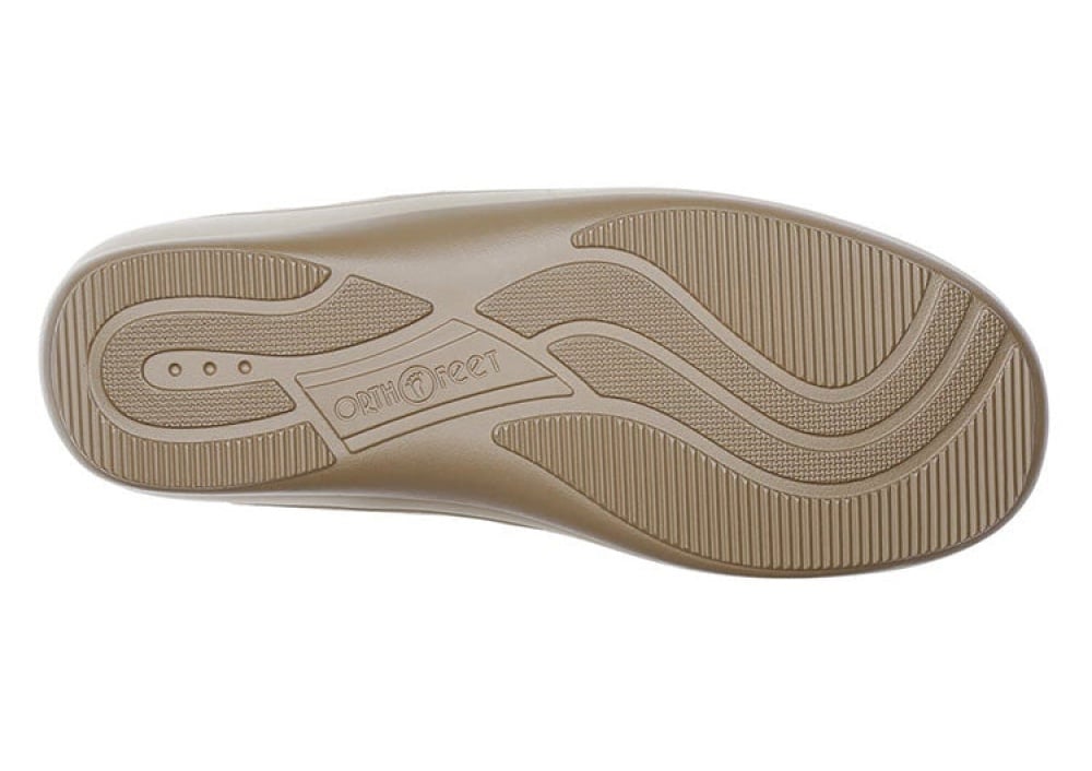 OrthoFeet Florence Women's Boots - Camel - 8