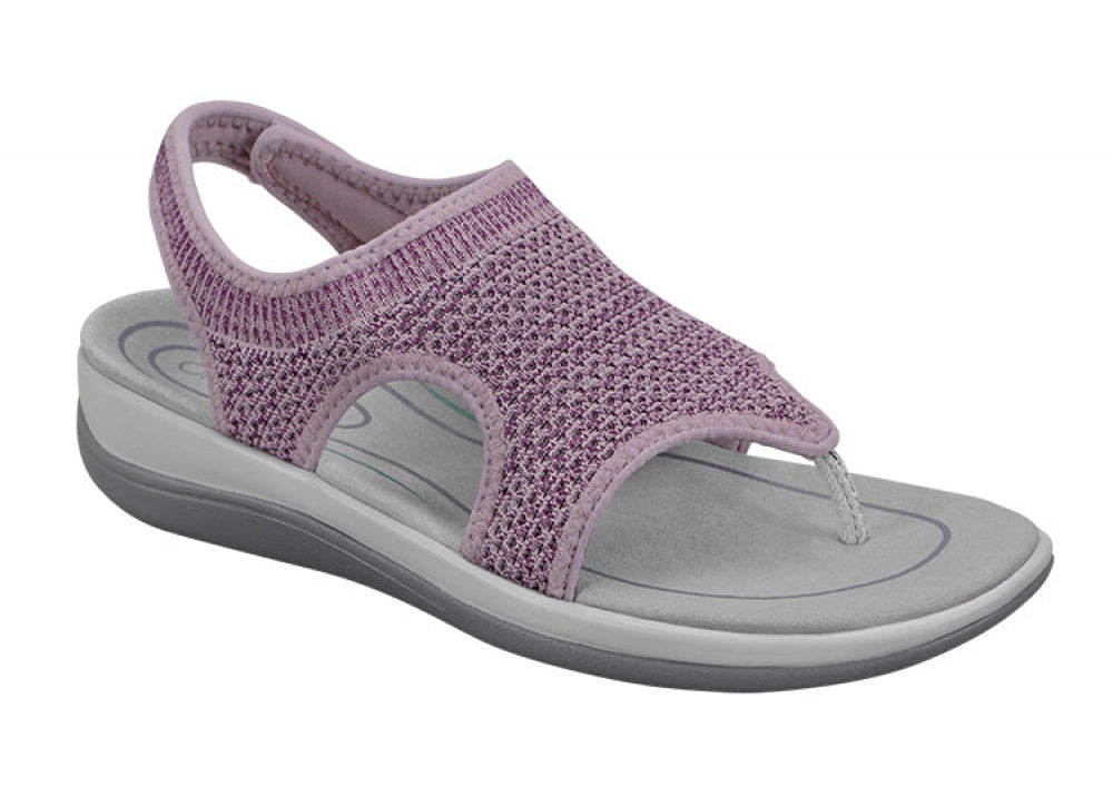 Orthofeet Lyra Heel-Strap Women's Sandals in Rose