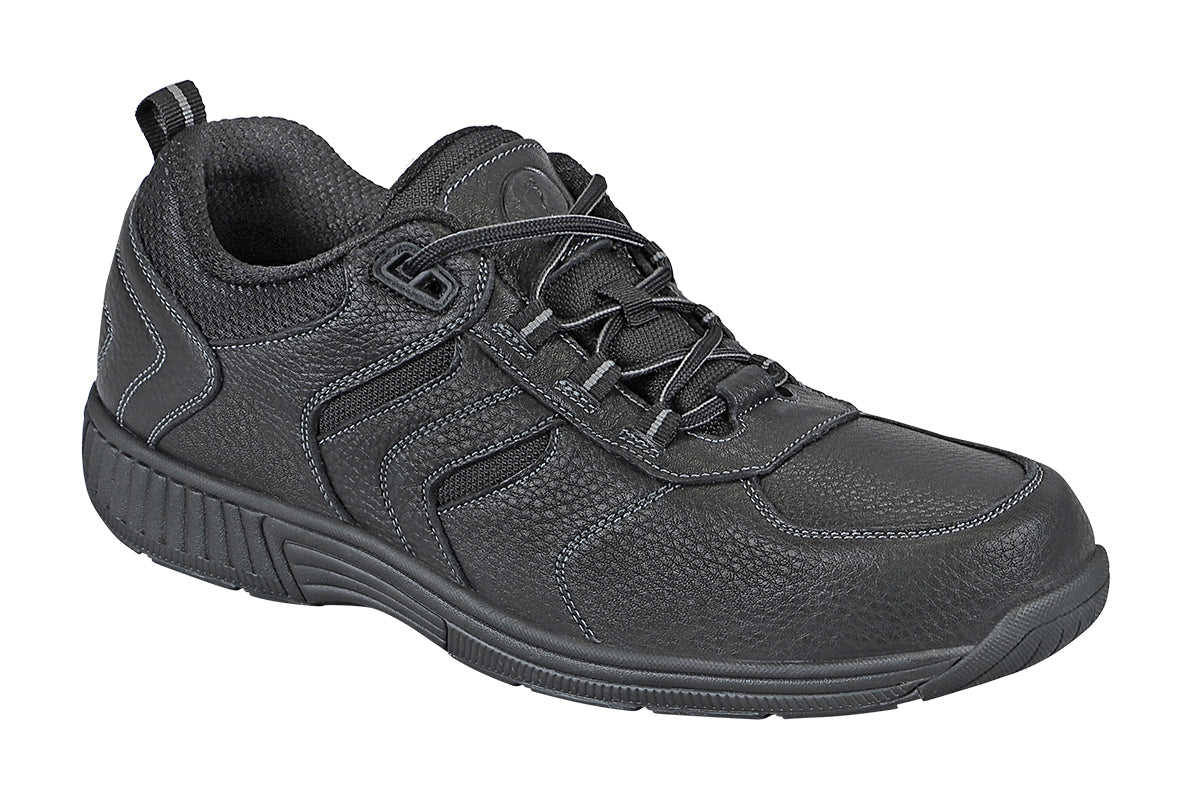 Orthofeet Pacific Palisades Men's Sneakers in Black