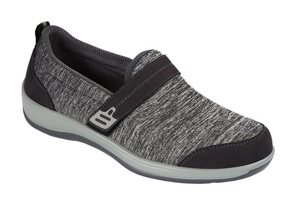 OrthoFeet Quincy Stretch Women's Casual Stretch in Gray
