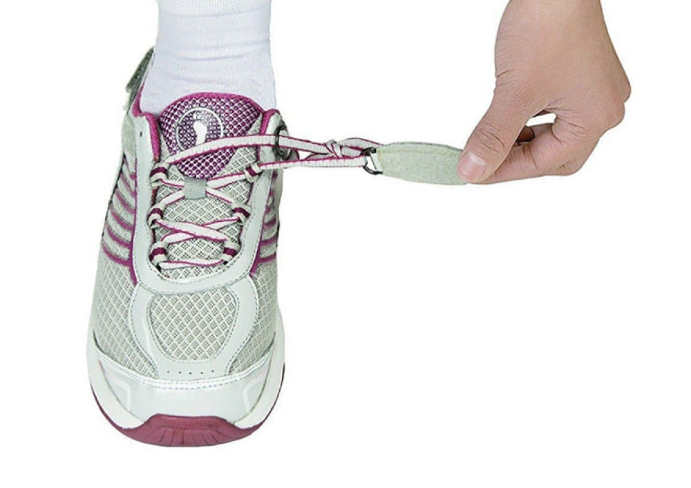OrthoFeet Verve Tie Women's Sneakers Tie-Less Heel Strap - Turquoise - 11