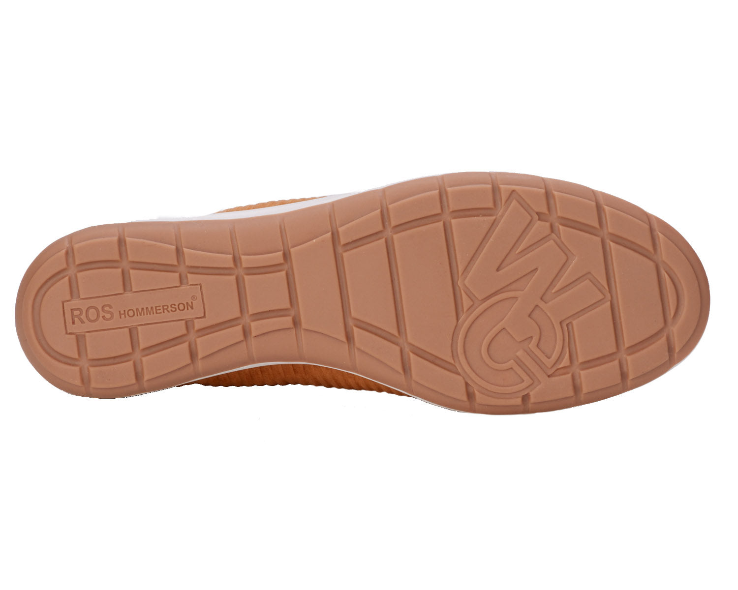 Ros Hommerson Oliver Women's Athleisure Sneaker - Praline Corduroy - Top View