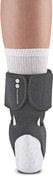 Calf and heel straps secure the foot to the dorsal night splint for a better stretch.