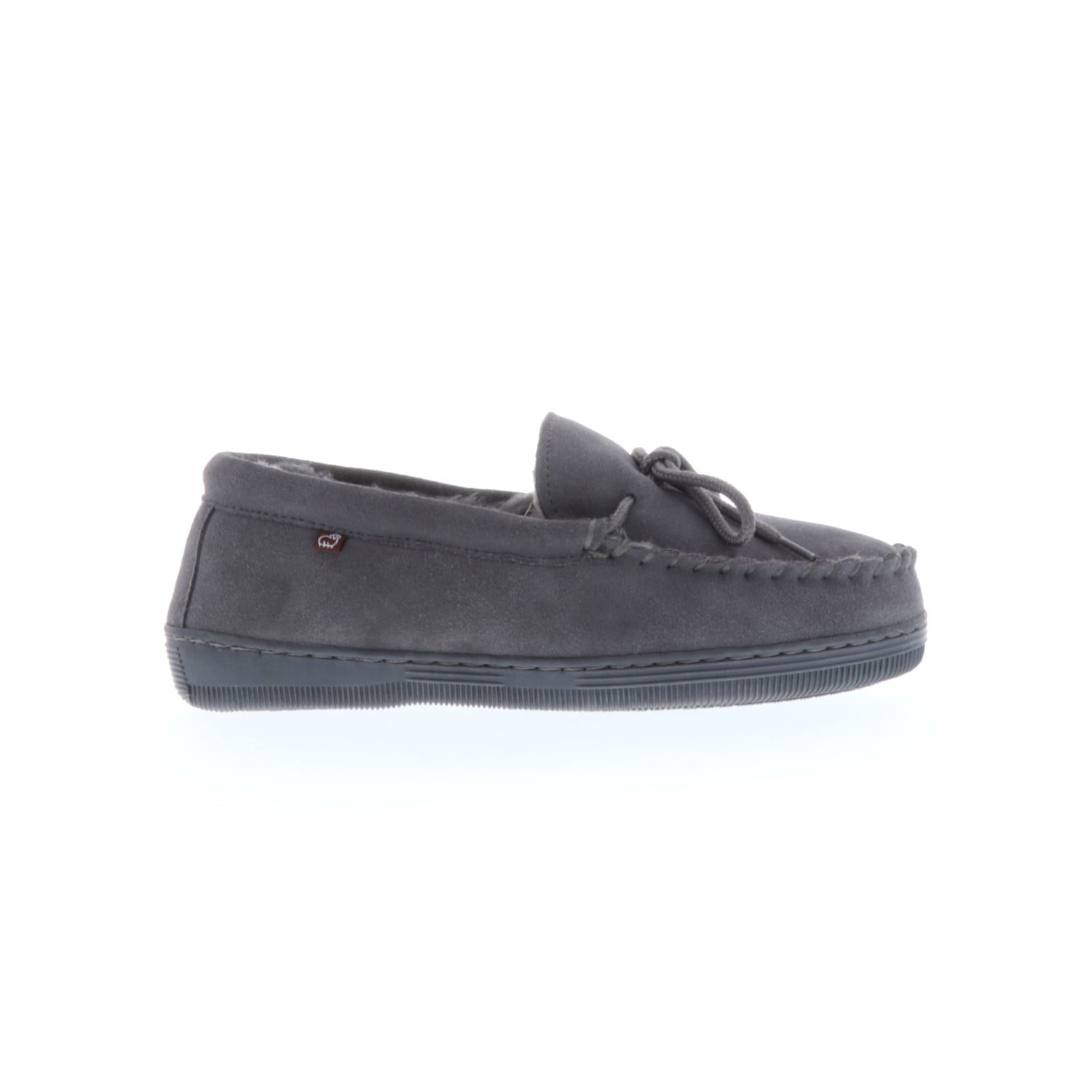Lamo Women's Classic Moccasin Slipper - Charcoal Side