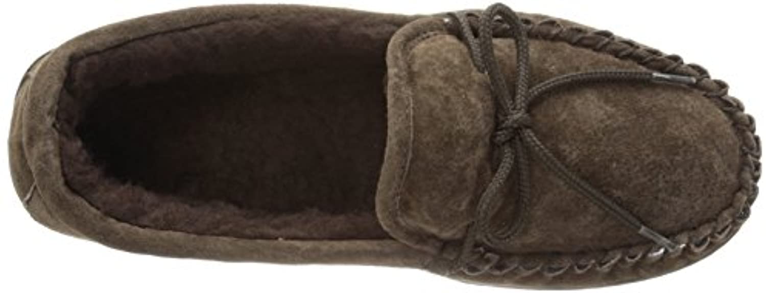 Lamo Women's Classic Moccasin Slipper - Chocolate