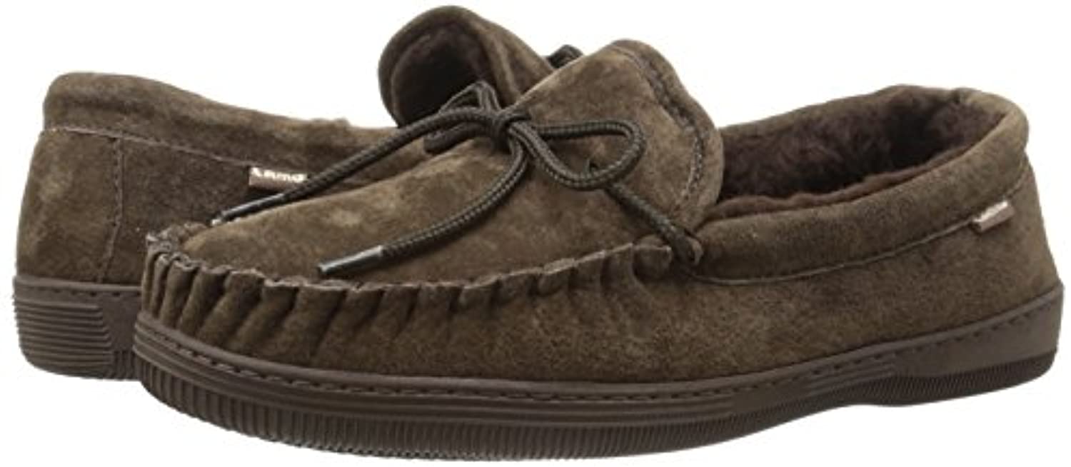 Lamo Women's Classic Moccasin Slipper - Chocolate