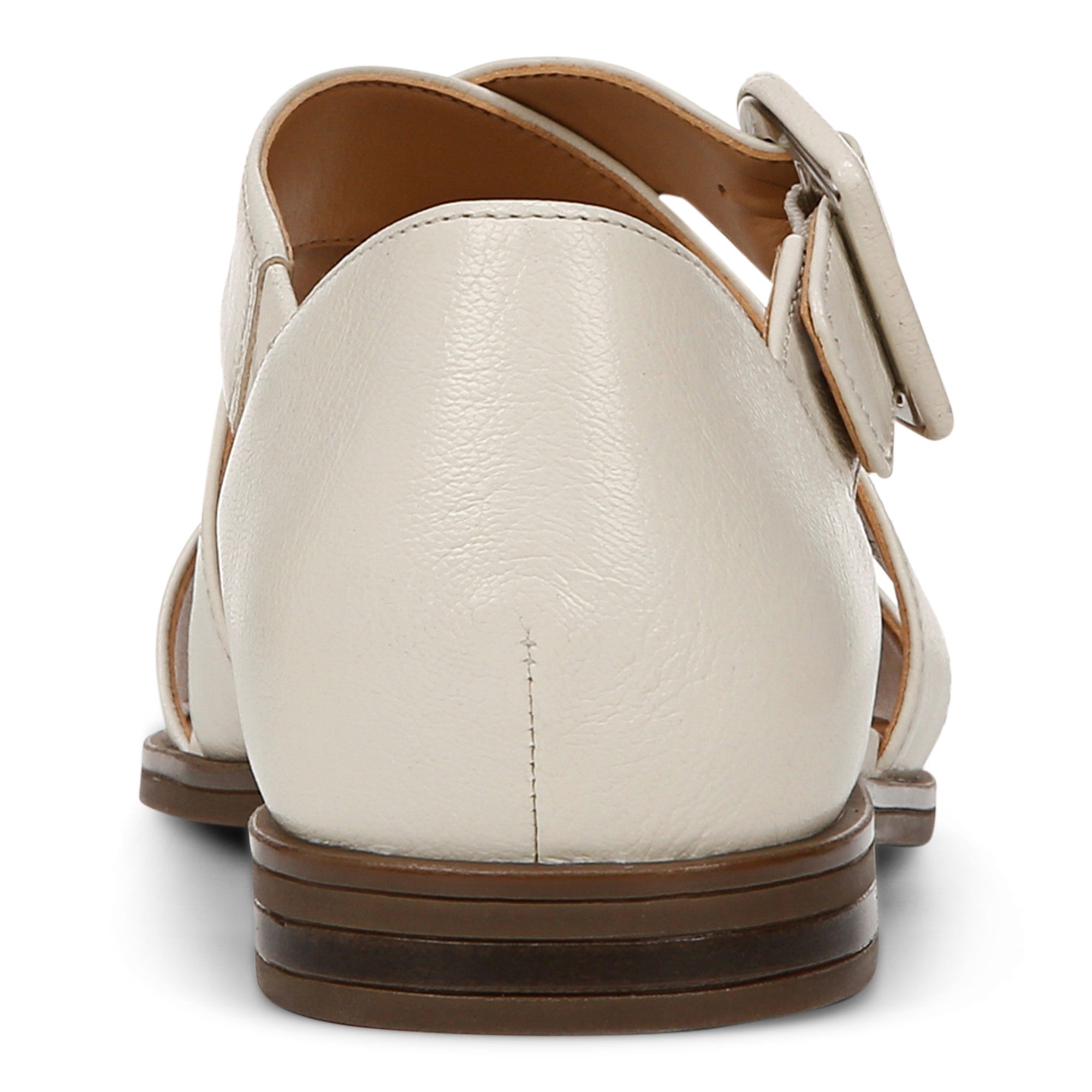 Vionic Pacifica - Women's Strappy Comfort Sandal - Cream - Back