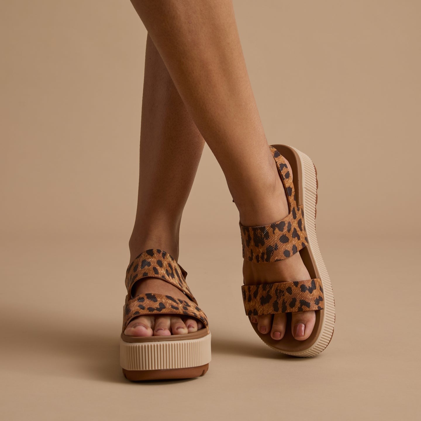 Reef Water Vista Higher Women's Platform Sandals Leopard Other