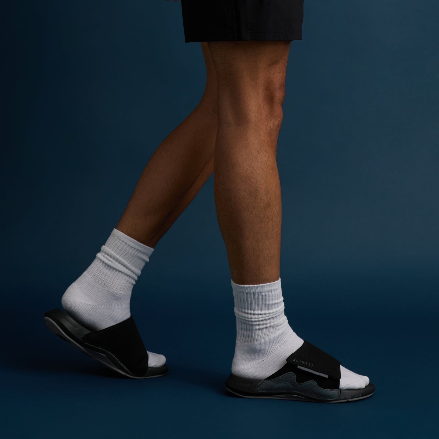 Reef Men's Slide Sandals Black/Grey Other