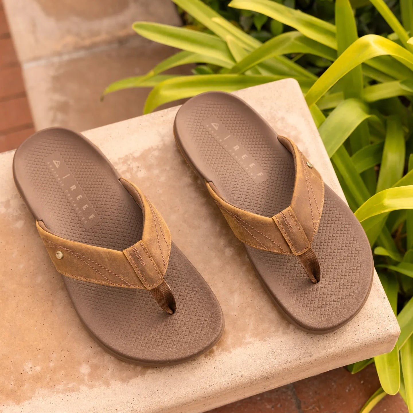 Reef Phantom Lux Men's Flip Flop Sandals Toffee Other