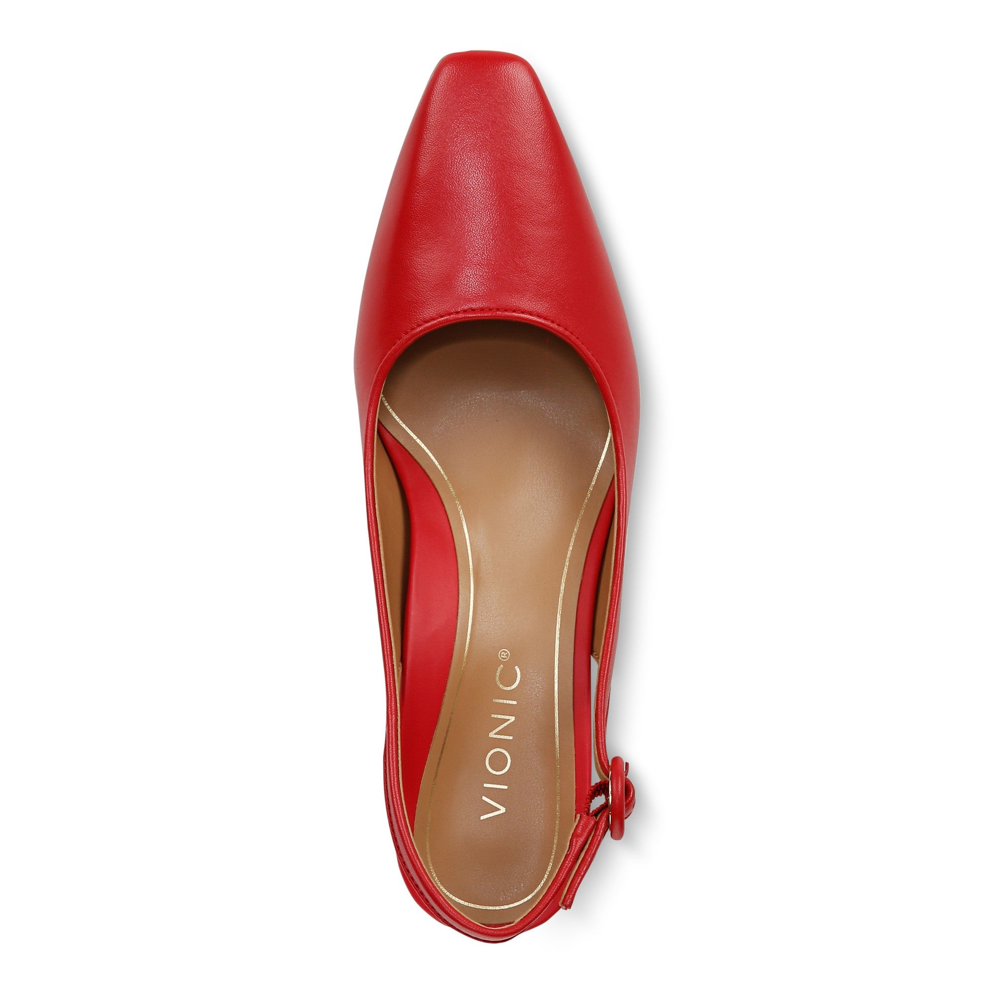Vionic Perris Women's Comfort Slingback Pump in Red