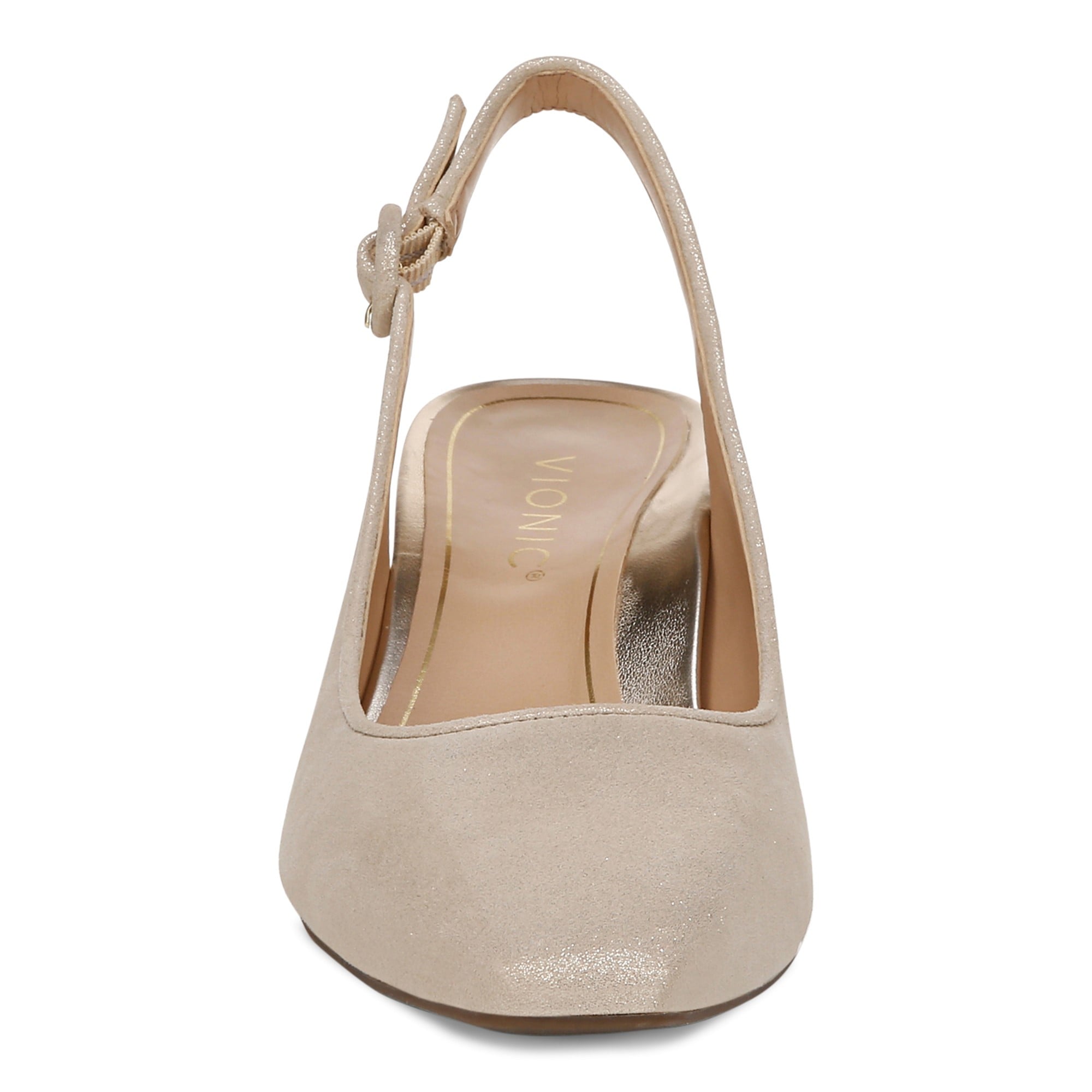 Vionic Perris Women's Comfort Slingback Pump - Gold - PERRIS-I8670L4700-GOLD-4t-med