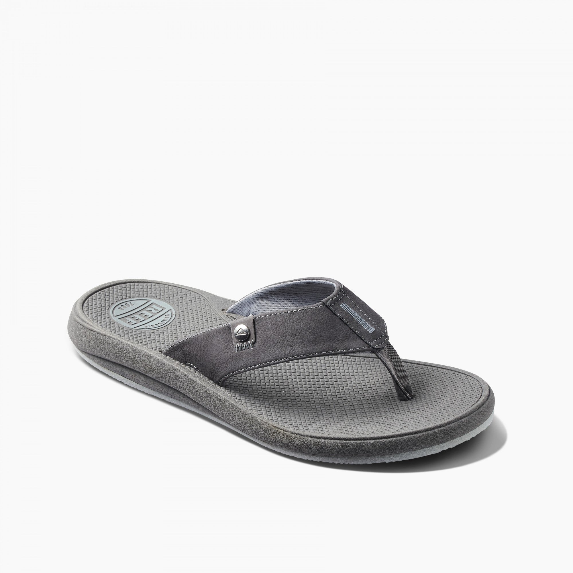 Reef Phantom Nias Men\'s Sandals - Light Grey - Angle