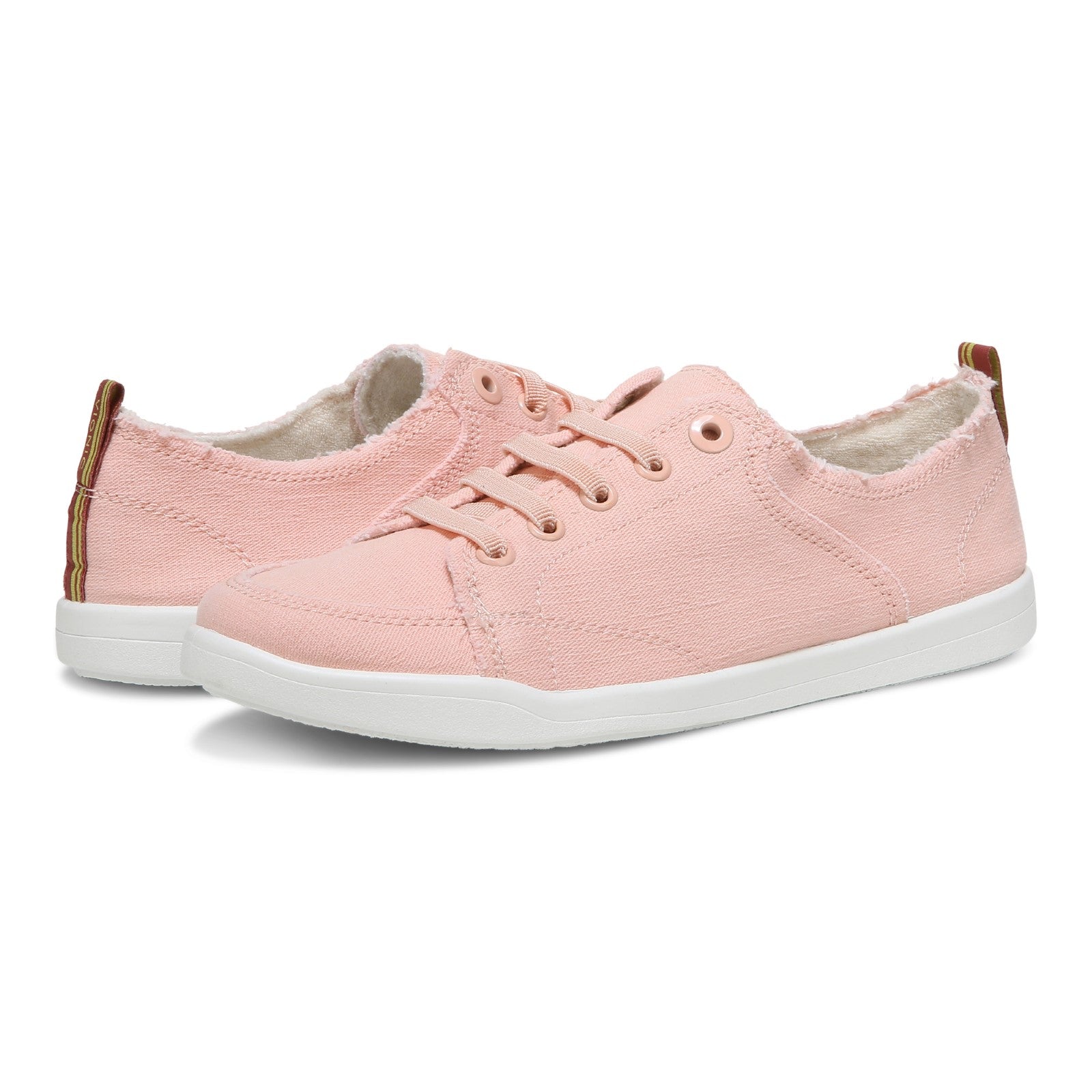 Vionic Pismo Women's Casual Supportive Sneaker - Roze - pair left angle
