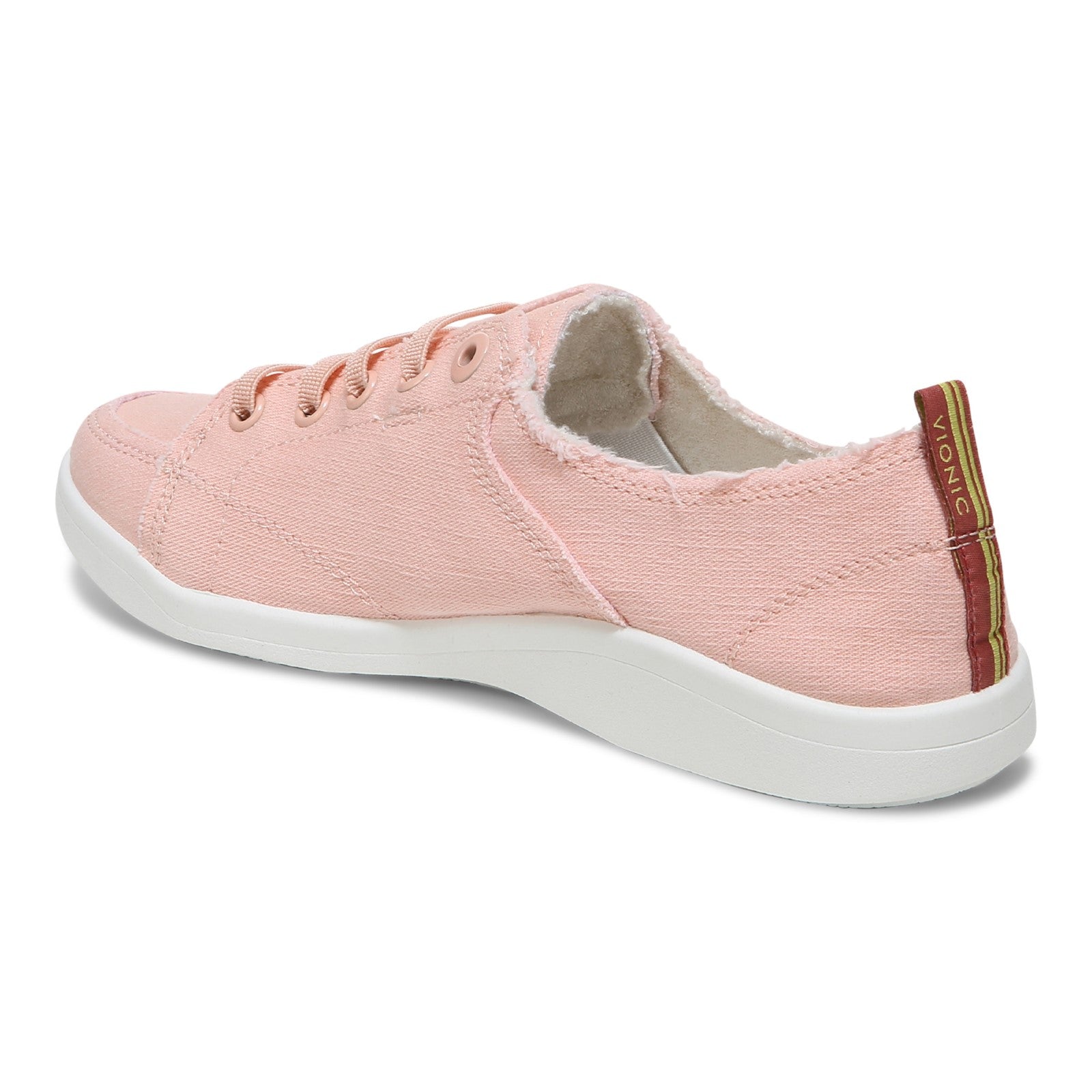 Vionic Pismo Women's Casual Supportive Sneaker - Roze - Back angle