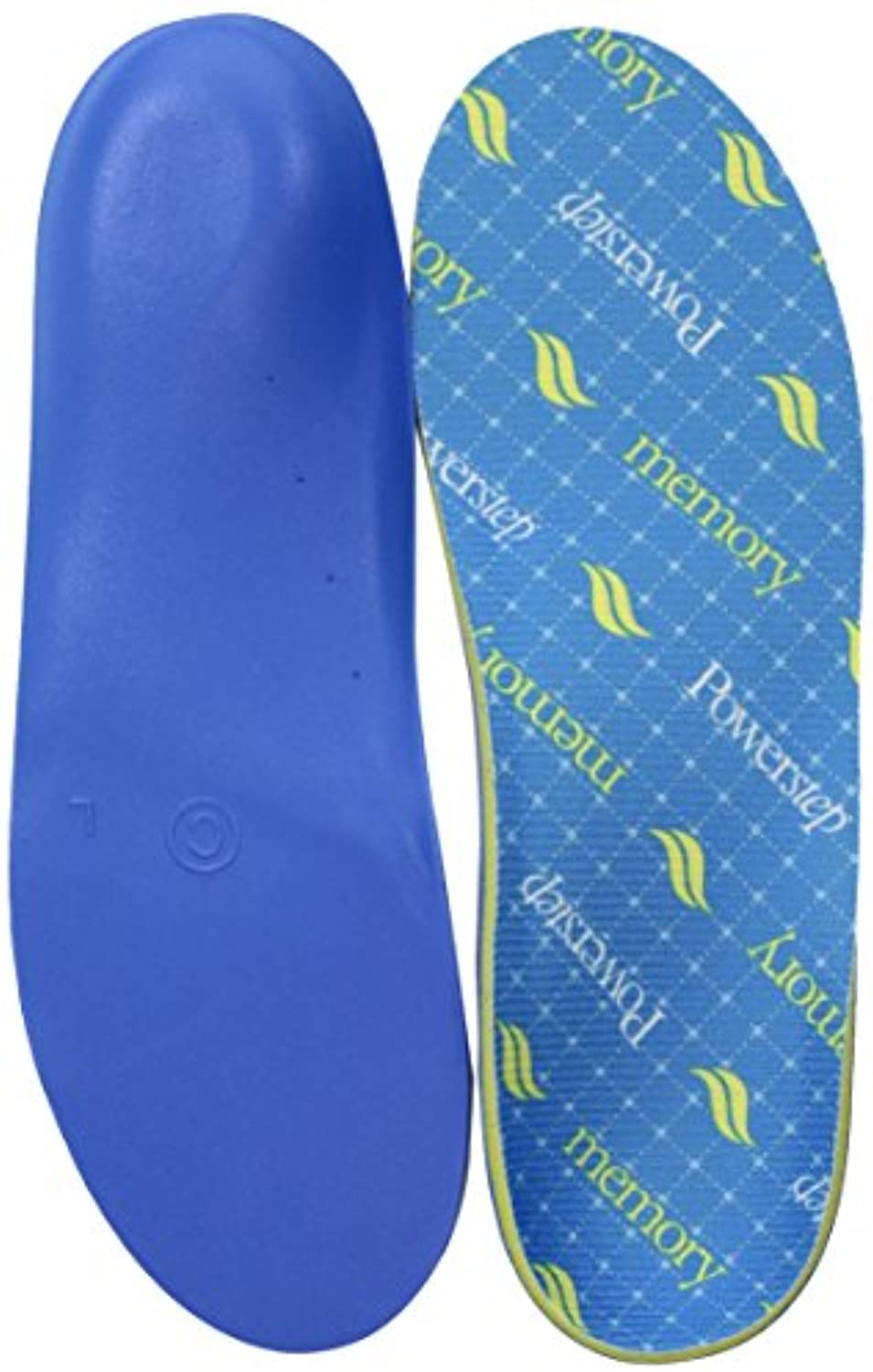 Powerstep Memory Foam Comfort Insoles - Blue