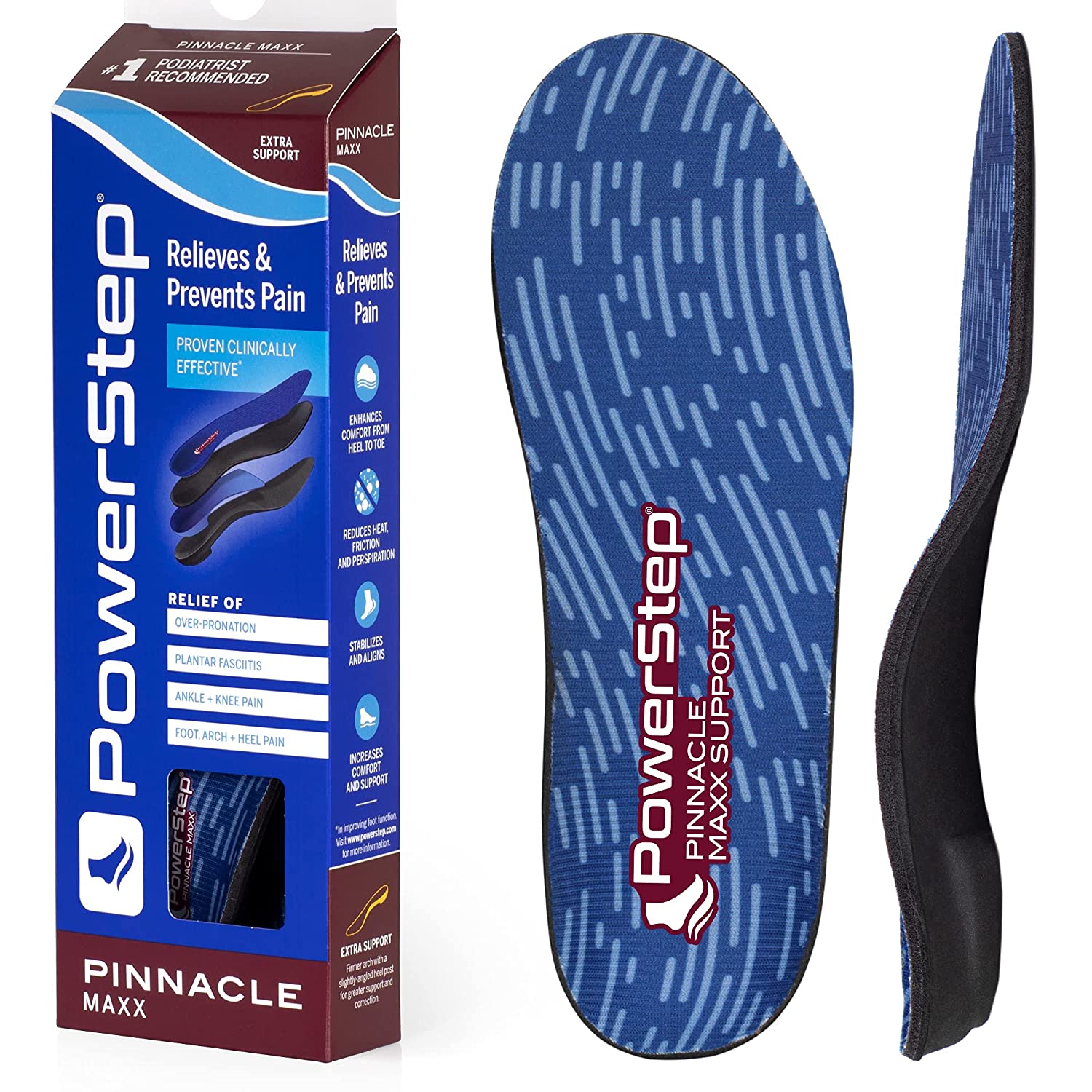 PowerStep Pinnacle Maxx Support Insoles