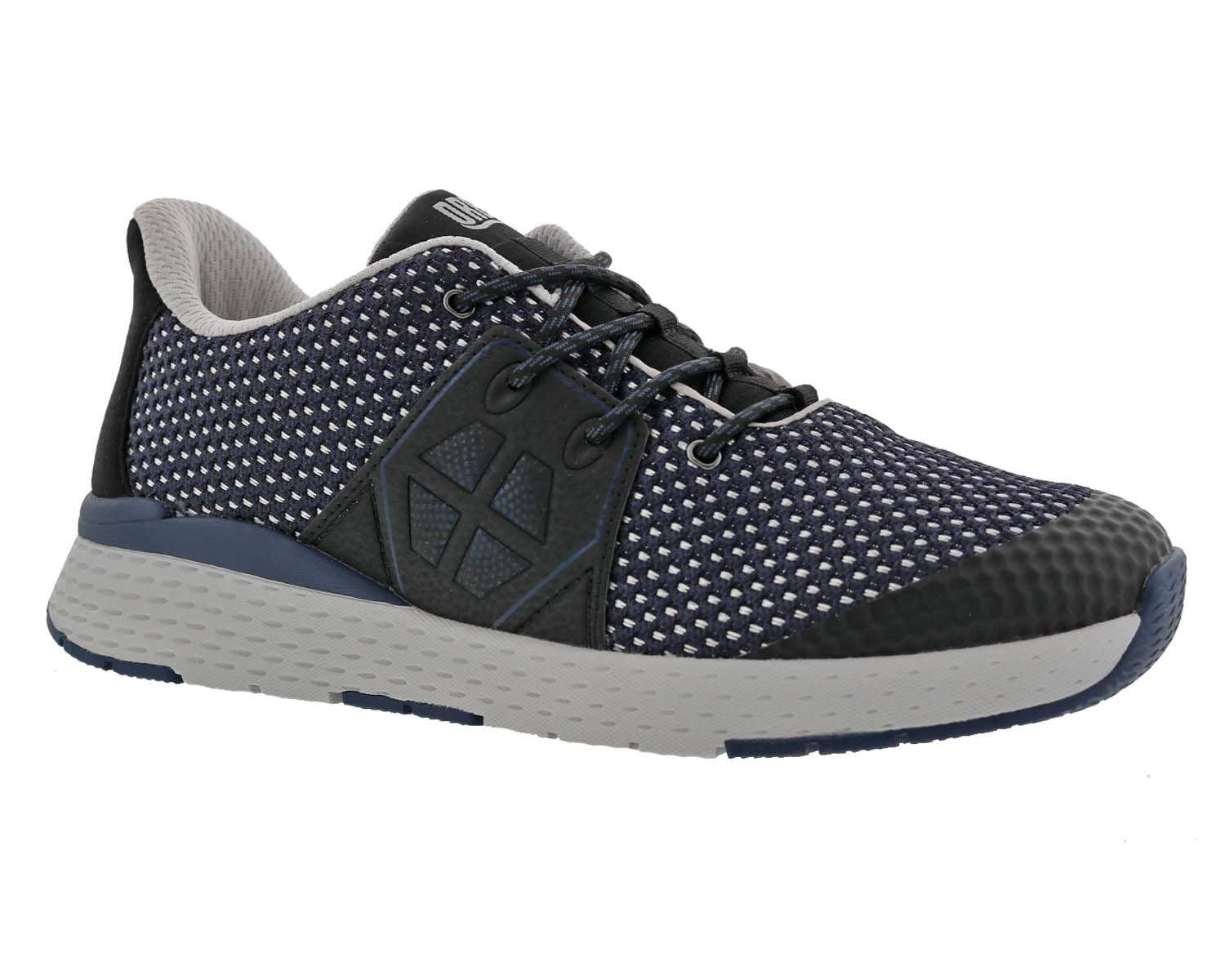 Drew Perform Men's Athletic Shoe - Navy Mesh Combo - Main View