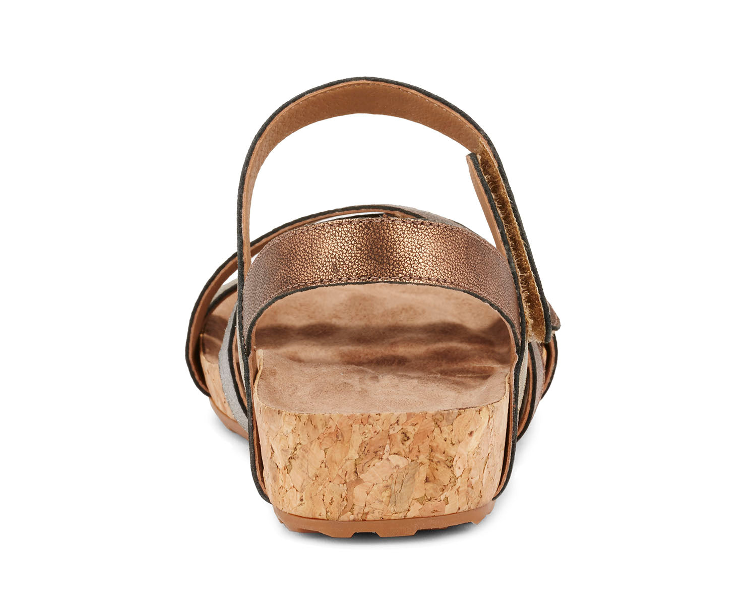 Ros Hommerson Pool Women's Sandal - Metallic Multi Leather - Back View