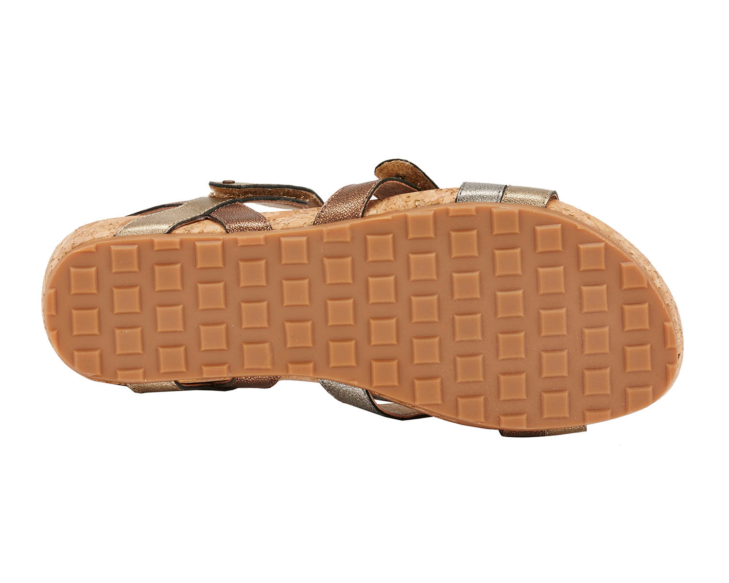 Ros Hommerson Pool Women's Sandal - Metallic Multi Leather - Top View