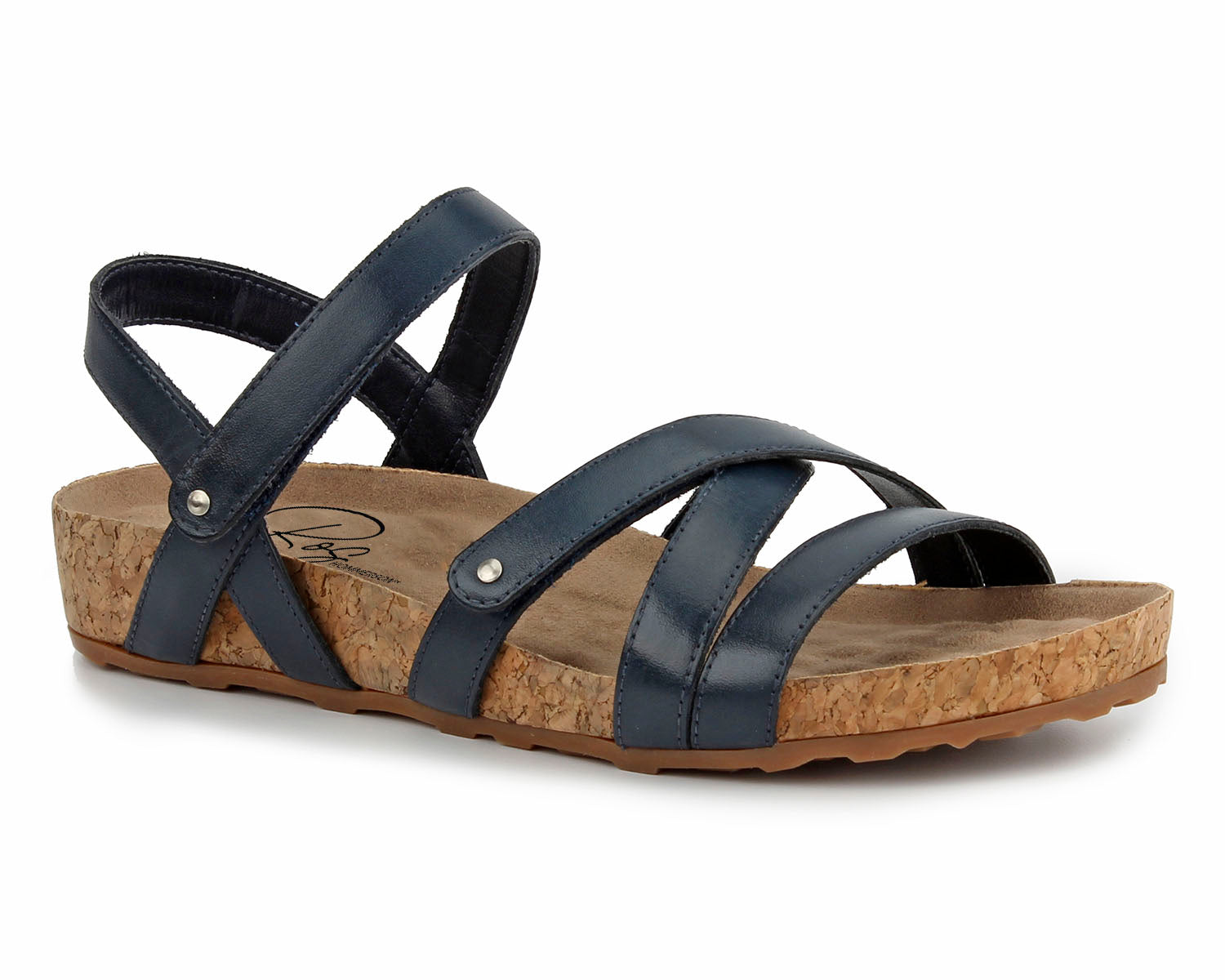 Navy Antando Leather