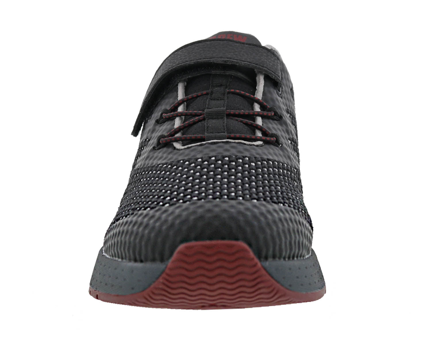 Drew Presto Men's Athletic Shoe - Black Mesh Combo - Front View