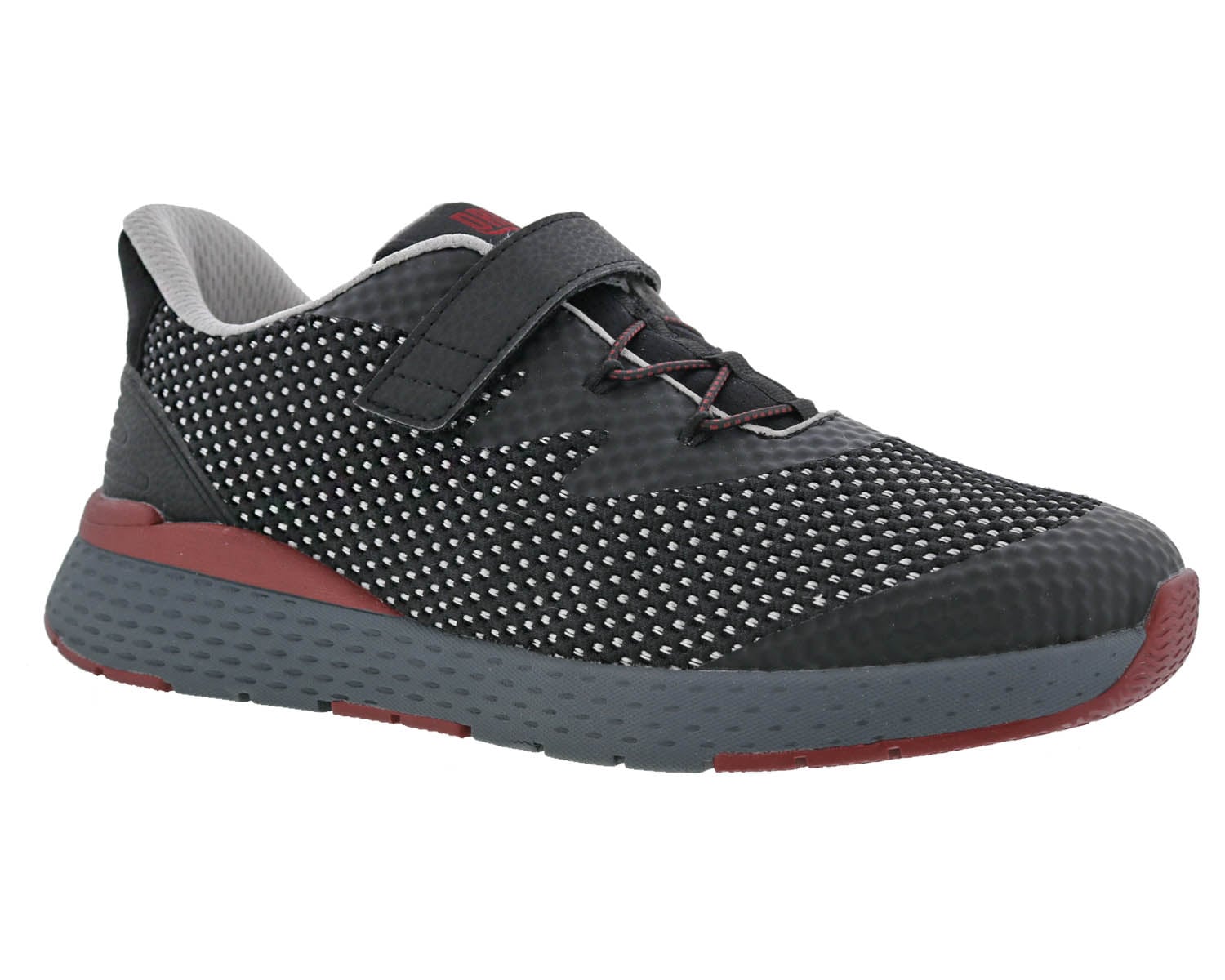 Drew Presto Men's Athletic Shoe - Black Mesh Combo - Main View