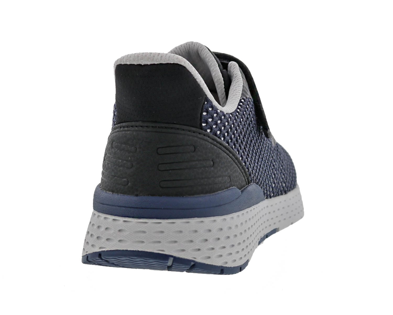 Drew Presto Men's Athletic Shoe - Navy Mesh Combo - Back View