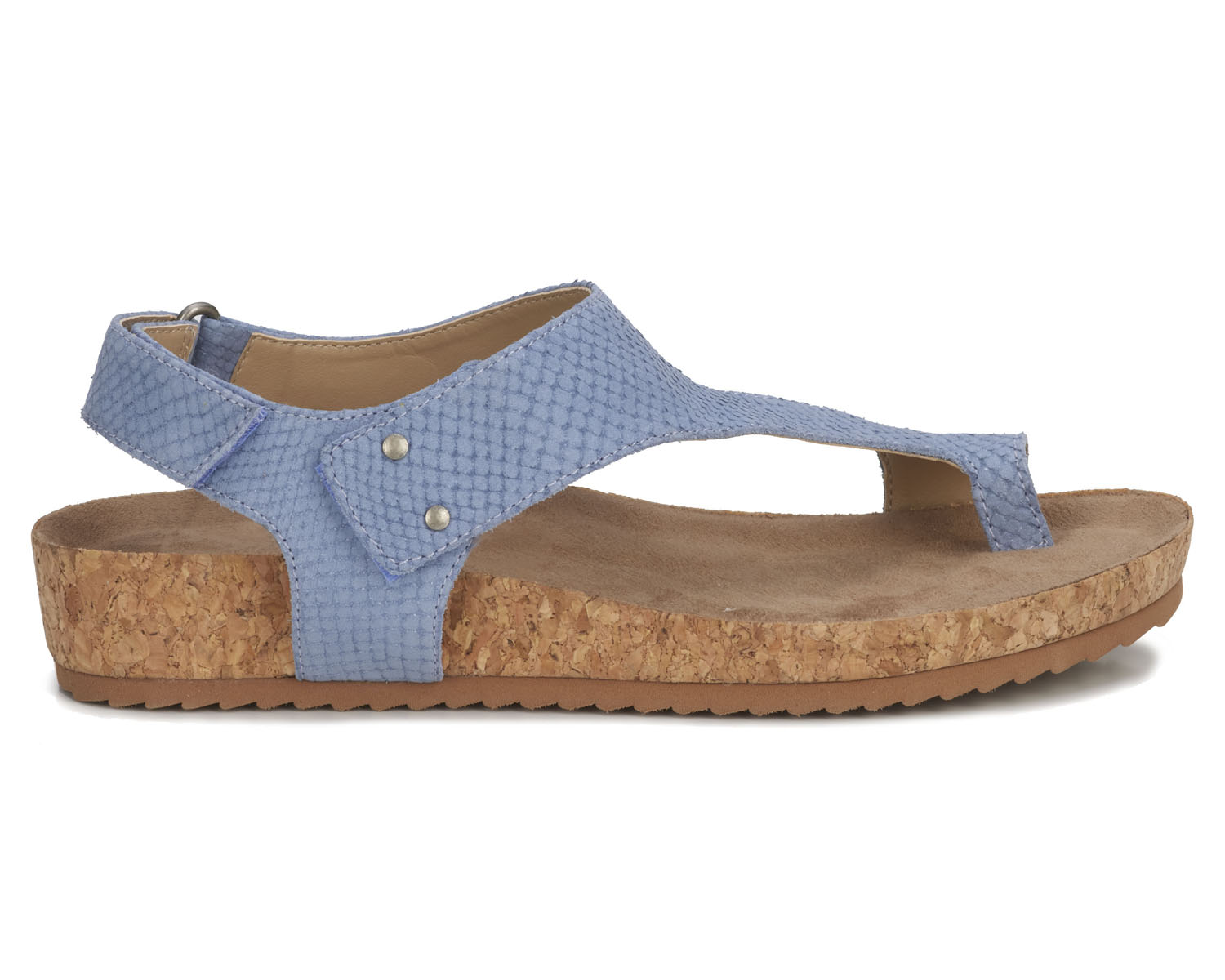Denim Matte Snake Leather