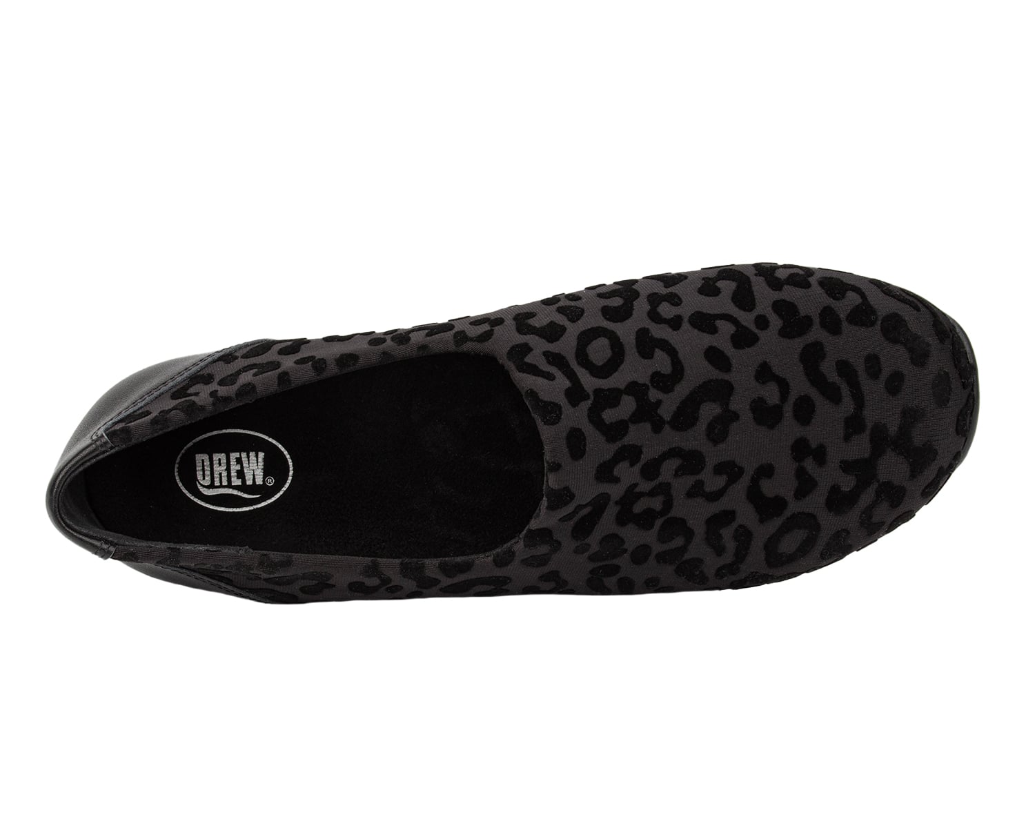 Drew Prim - Black Cheetah - Sole View