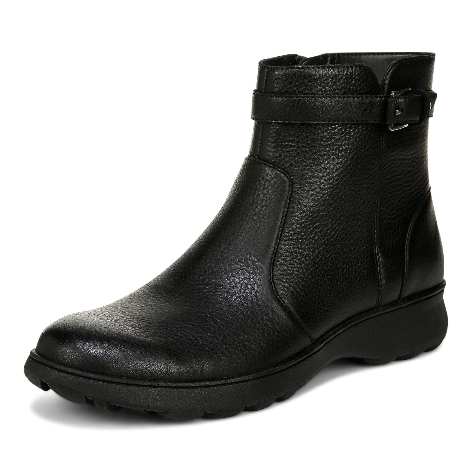 Vionic Redding womens Ankle/Bootie Short Boot - Black - Left angle