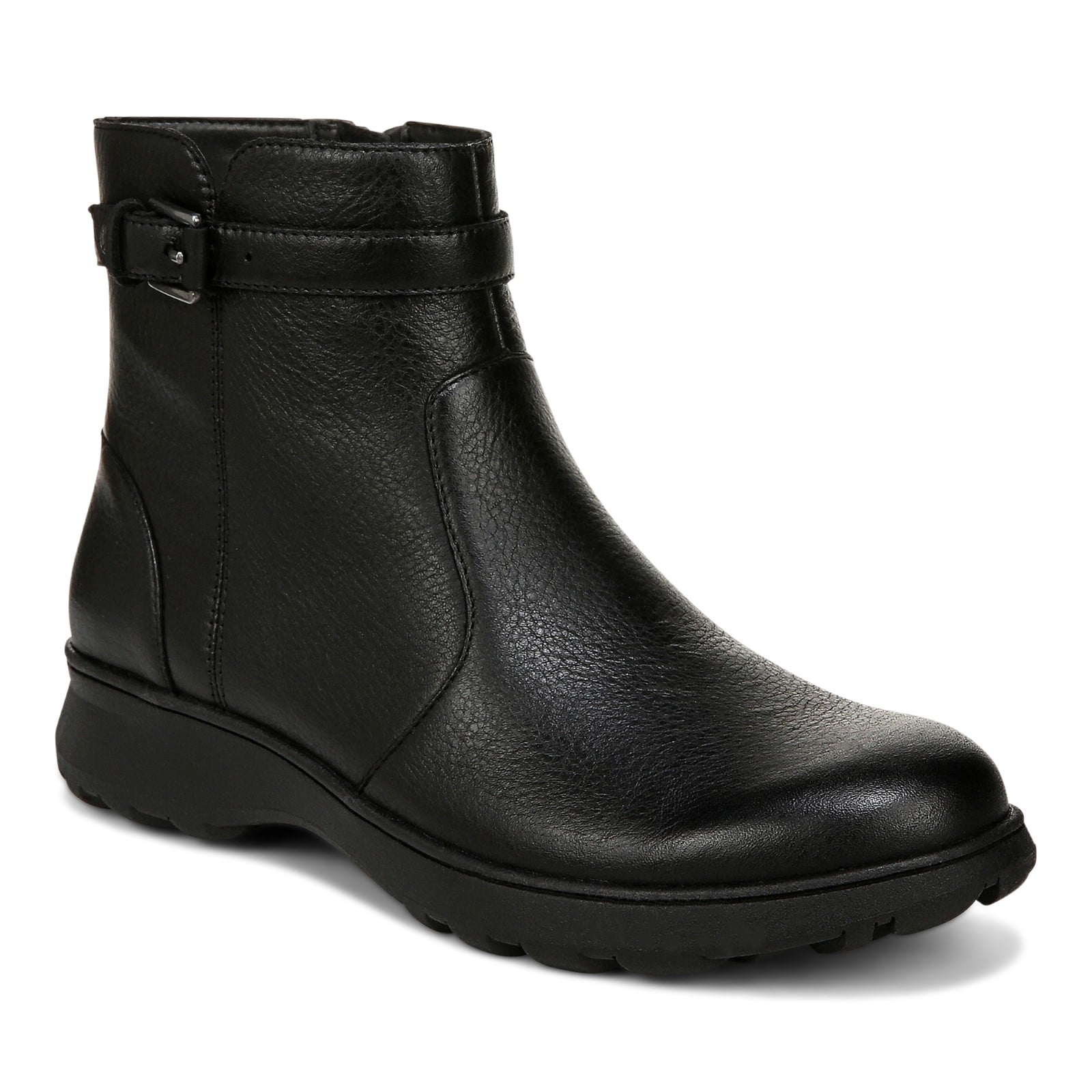 Vionic Redding womens Ankle/Bootie Short Boot - Black - Angle main