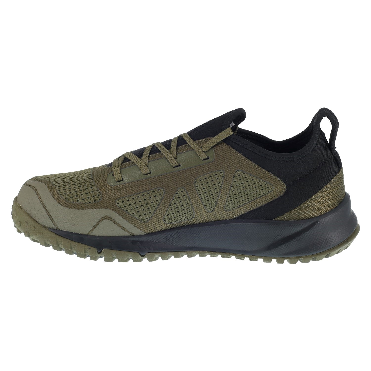 Reebok Work Men's All Terrain Work EH Steel Toe Work Shoe - Sage - Side View