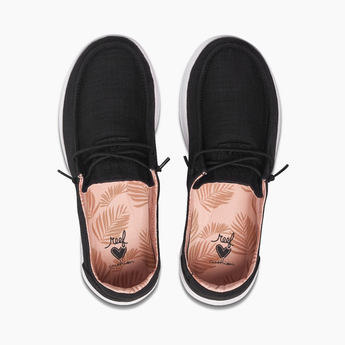 Reef Cushion Coast Women's Shoes - Black - Top