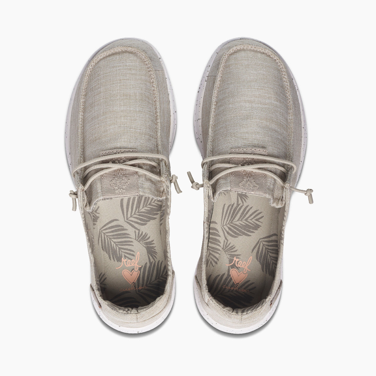 Reef Cushion Coast Women's Shoes - Oatmeal - Top