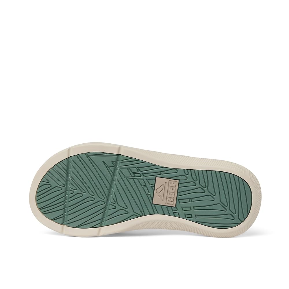 Reef Santa Ana Men's Comfort Beach Sandals - Tan/Tan/Forest