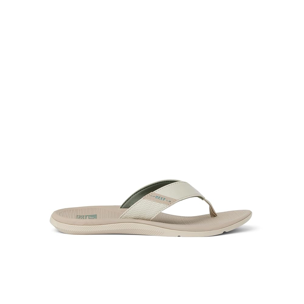 Reef Santa Ana Men's Comfort Beach Sandals - Tan/Tan/Forest