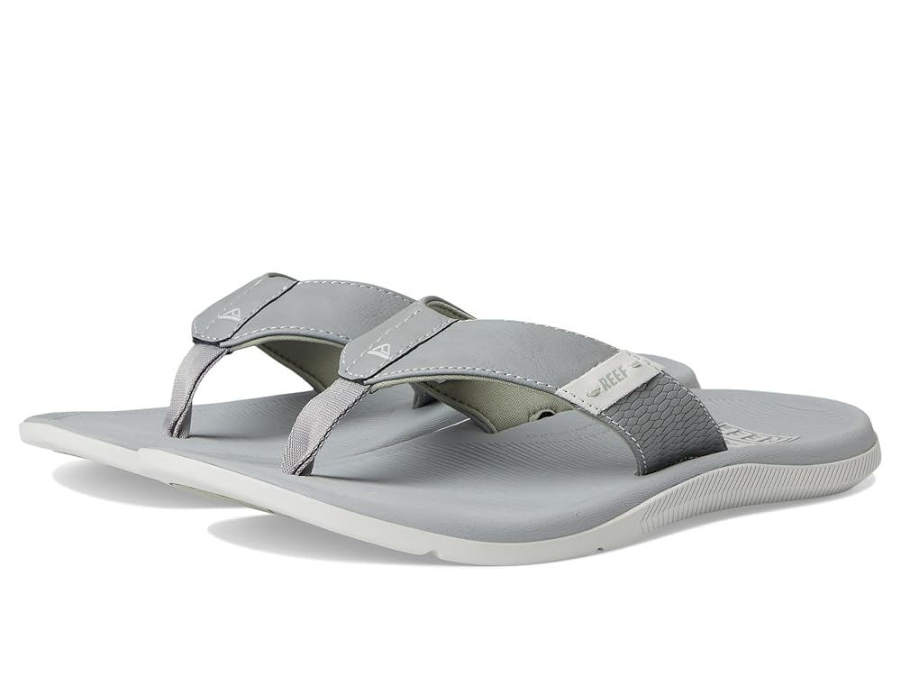Reef Santa Ana Men's Comfort Beach Sandals - Grey/Light Grey