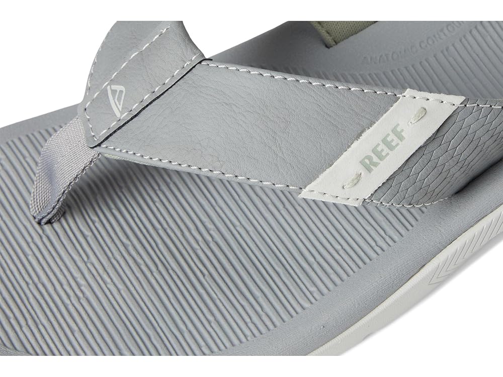 Reef Santa Ana Men's Comfort Beach Sandals - Grey/Light Grey