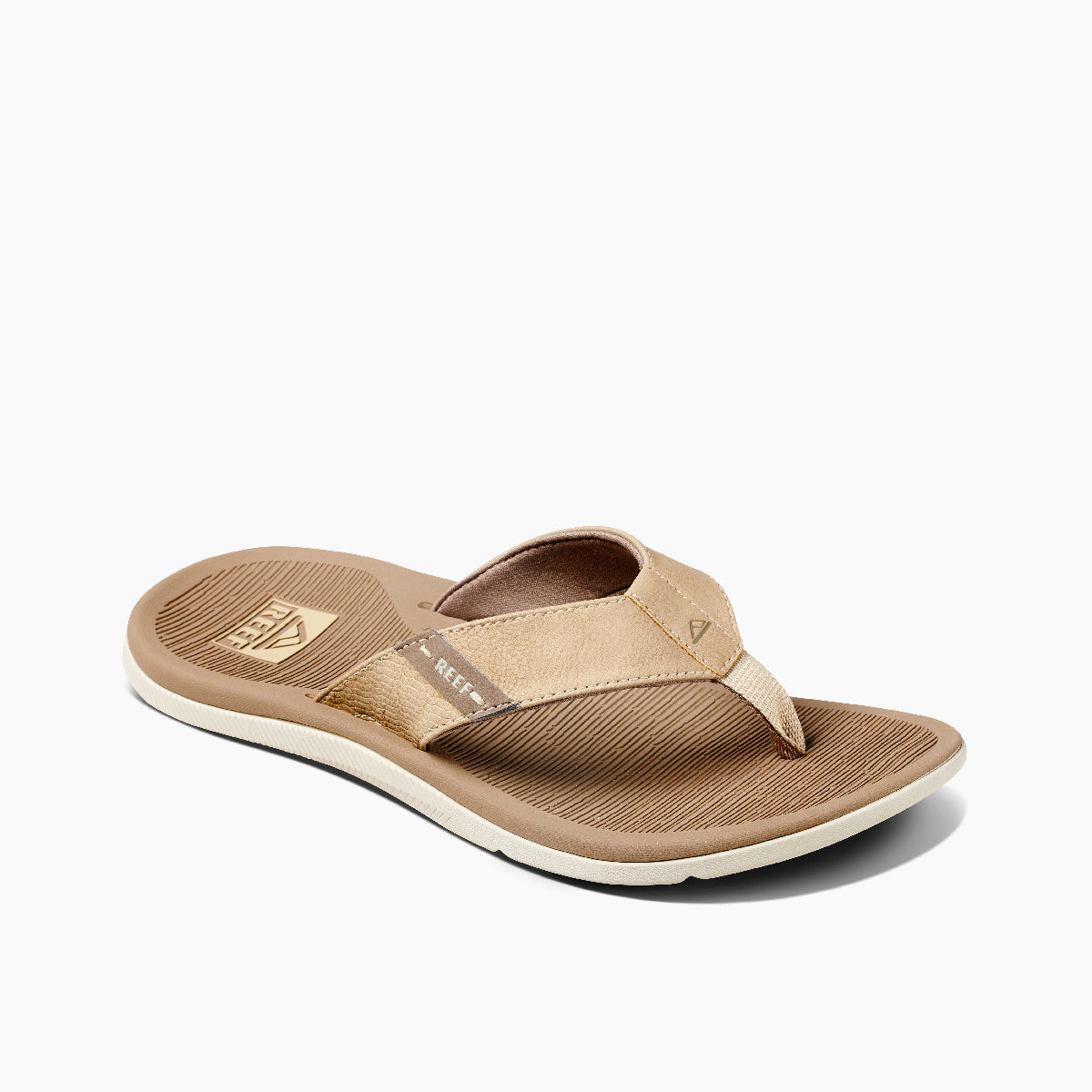 Reef Santa Ana Men's Sandals - Tan - Angle