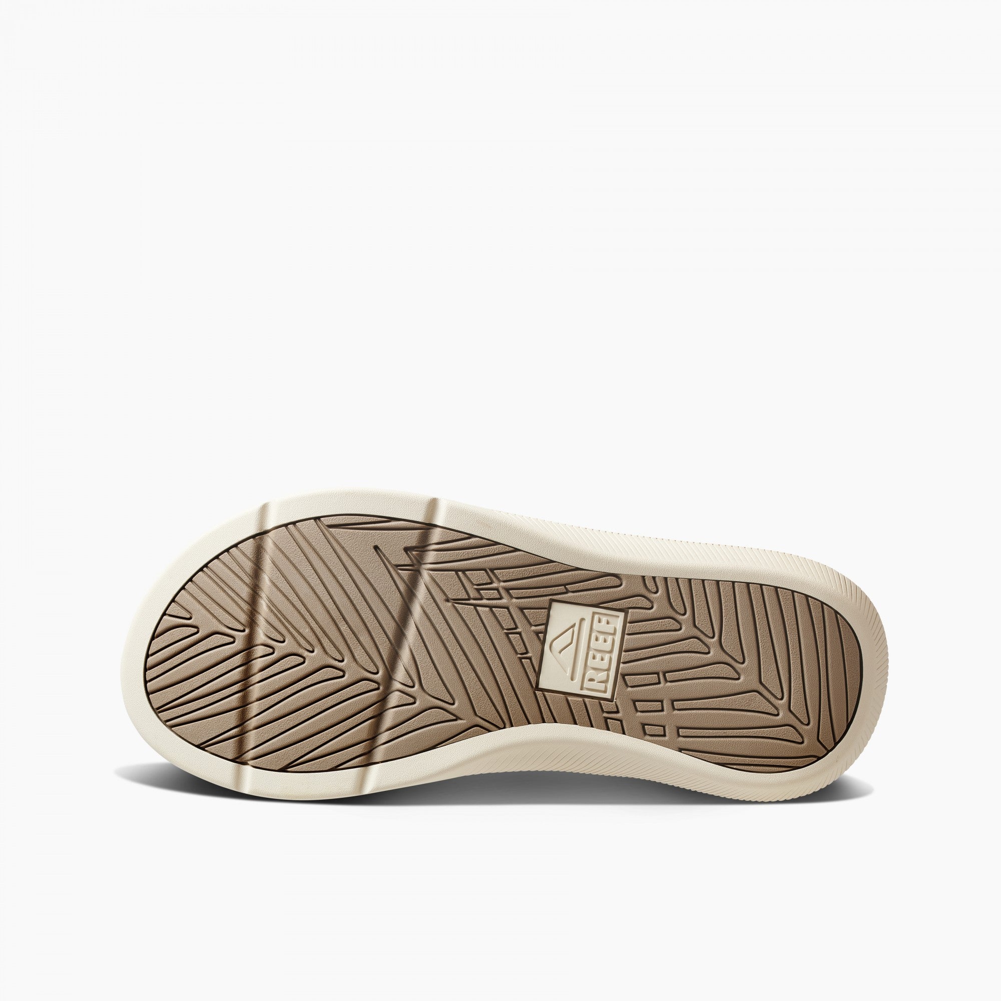 Men\'s Beach Sandals - Reef Santa Ana - Tan - Sole