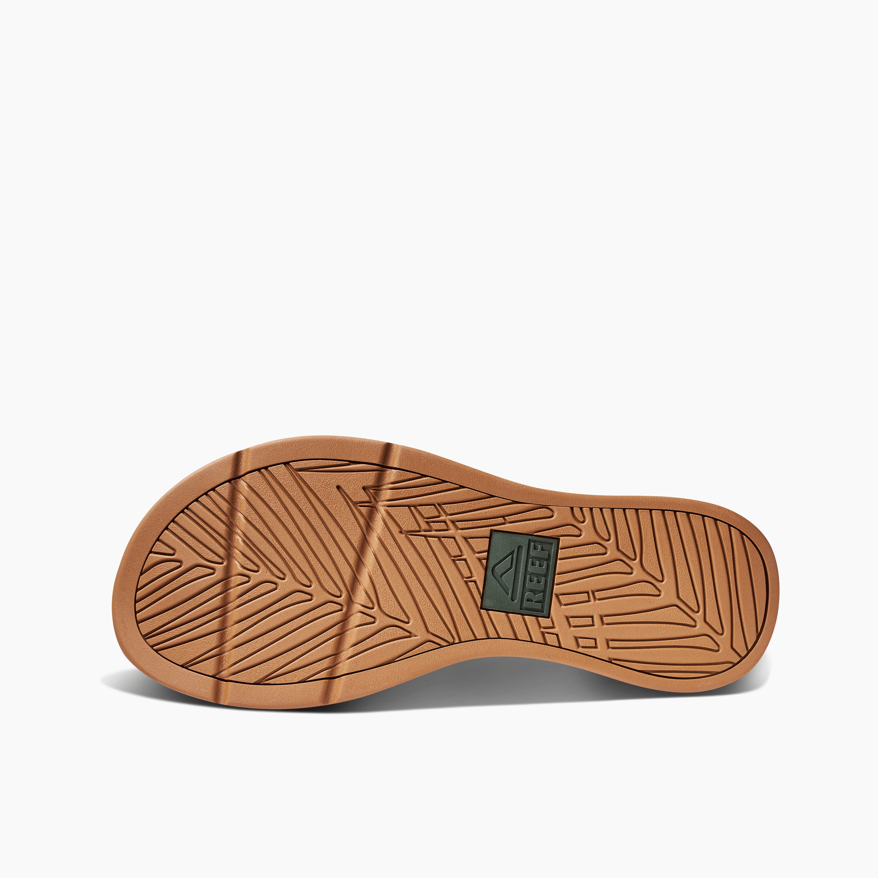 Men\'s Beach Sandals - Reef Santa Ana - Olive/gum - Sole