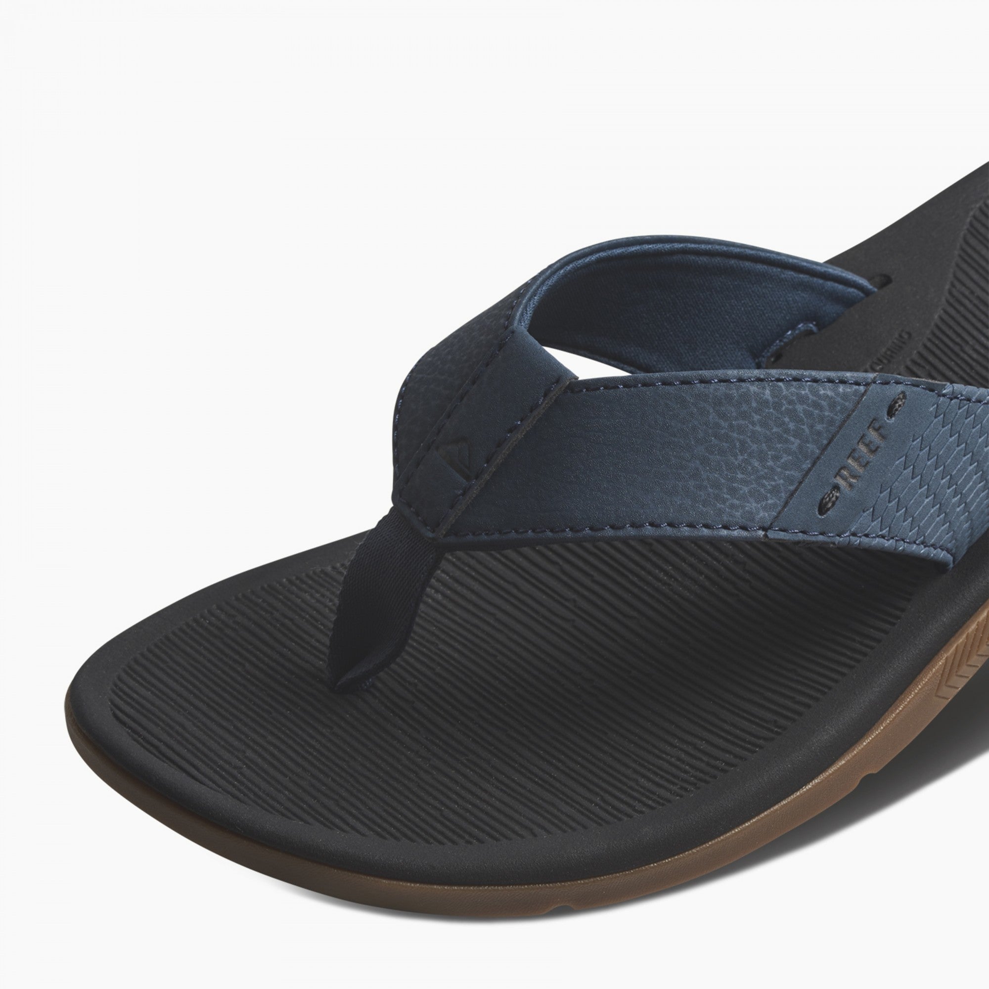 Men\'s Beach Sandals - Reef Santa Ana - Orion Black - Detail